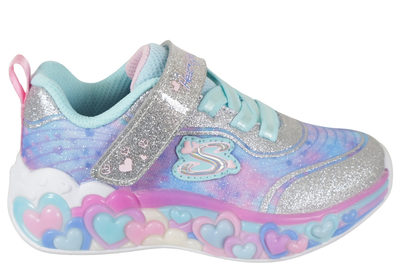 salg af SKECHERS LIGHTS ETERNAL HEART LIGHTS GLITTER SNEAKER