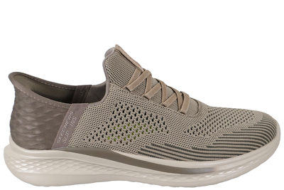 salg af SKECHERS SLADE QUINTO KHAKI SLIP-INS