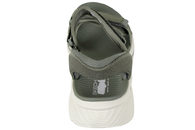 SKECHERS SANDAL I OLIVENGRØNT TEKSTIL