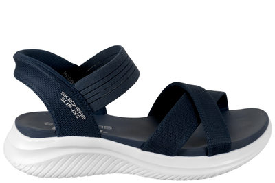 salg af SKECHERS ULTRA FLEX 3.0 SANDAL - NEVER BETTER NAVY BLUE SANDAL