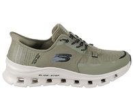 salg af SKECHERS GLIDE-STEP PRO OLIVE GREEN SLIP-INS