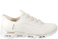 salg af SKECHERS - GLIDE STEP GRATIFY - PACE SLIP-INS BEIGE SNEAKER