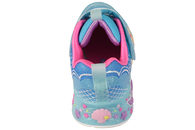 SKECHERS SKO MED BLÅ GLIMMER