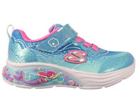 salg af SKECHERS S LIGHTS MY DREAMERS LIL MERMAID BLUE GLITTER