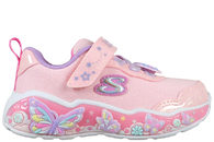 salg af SKECHERS S LIGHTS LIL BUTTERFLY BLISS PINK SNEAKER