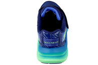 SKECHERS SNEAKERS I BLÅ TEKSTIL TIL DRENGE