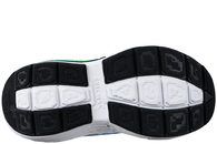 SKECHERS SNEAKERS I BLÅ TEKSTIL