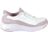 salg af SKECHERS CONTOUR FOAM WHITE LAVENDER SLIP-INS SNEAKERS