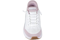 SKECHERS CONTOUR FOAM WHITE LAVENDER SLIP-INS SNEAKERS