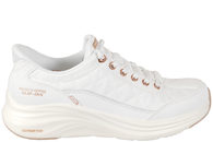salg af SKECHERS CONTOUR FOAM GOLDEN HOUR WHITE SLIP-INS SNEAKER
