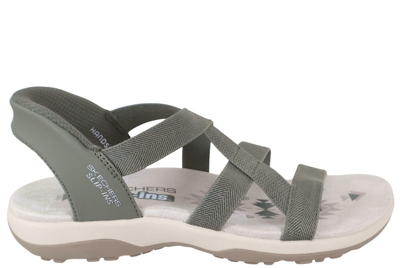 salg af SKECHERS REGGAE SLIM - STRERCH FLEX SLIP-INS