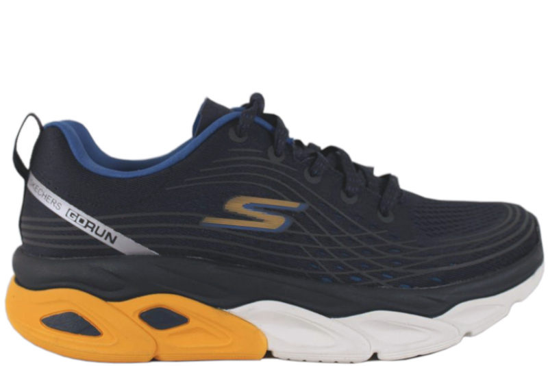 Køb SKECHERS MAX ULTIMATE NAVY/YELLOW Her - af Sneakers mænd