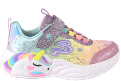 salg af SKECHERS S LIGHTS UNICORN DREAMS SNEAKERS MED LYS