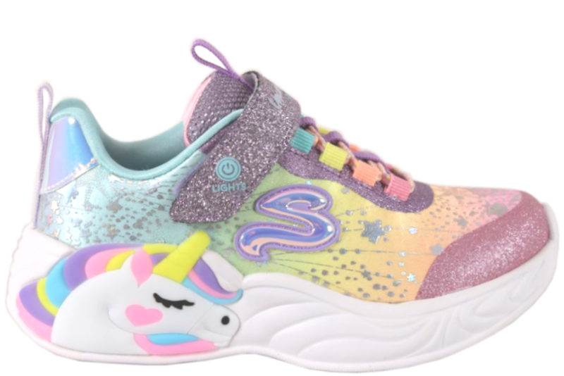 klodset Ham selv tragt Køb SKECHERS S LIGHTS UNICORN DREAMS SNEAKERS MED LYS Her - Salg af Sneakers  til piger