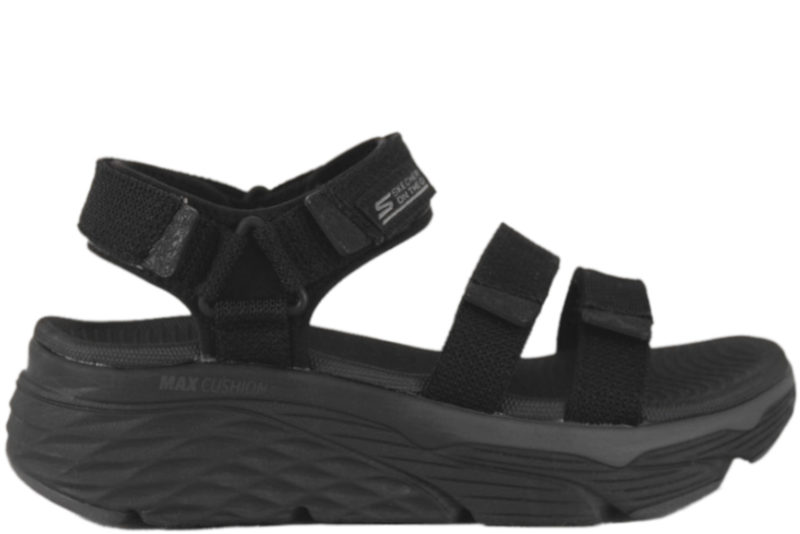 Køb SKECHERS MAX CUSHIONING SLAY SORT 