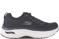 salg af SKECHERS MAX CUSHIONING ARCH FIT BLÅ SNEAKERS I TEKSTIL