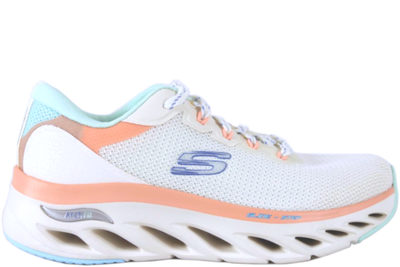 salg af SKECHERS ARCH FIT GLIDE STEP - HIGHLIGHTER HVID SNEAKERS