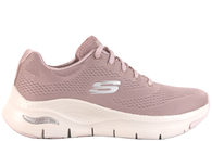 salg af SKECHERS ARCH FIT BIG APPEAL STØVET ROSA SNEAKERS