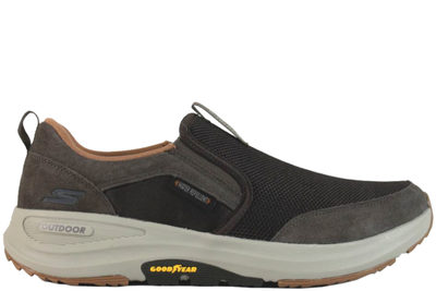 salg af SKECHERS GO WLAK OUTDOOR-ANDES MØRKEGRÅ HYTTESKO