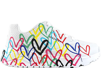 salg af SKECHERS UNO LITE - SPREAD THE LOVE SNEAKERS