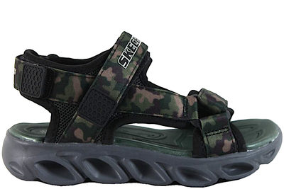 salg af SKECHERS SUN BREAKS CAMOUFLAGE SANDAL MED LYS