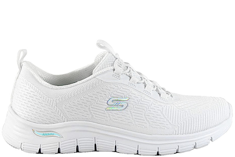 SKECHERS GLEAMING SNEAKERS I HVIDT Her - Salg af Sneakers kvinder