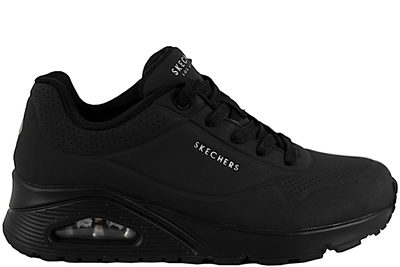 salg af SKECHERS UNO STAND ON AIR SNEAKERS I SORT PU