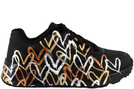 salg af SKECHERS UNO LITE - METALLIC LOVE BLACK