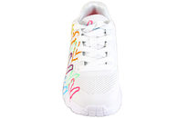 SKECHERS UNO LITE SPREAD THE LOVE WHITE SNEAKERS