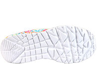 SKECHERS SNEAKERS I HVIDT PU