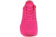 SKECHERS UNO NIGHT SHADES HOT PINK SNEAKERS