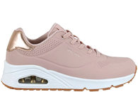 salg af SKECHERS UNO SHIMMER AWAY ROSE SNEAKERS