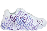 salg af SKECHERS UNO LITE - SPREAD THE LOVE WHITE SNEAKERS