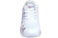 SKECHERS UNO LITE - SPREAD THE LOVE WHITE SNEAKERS