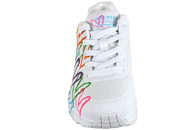 SKECHERS UNO HIGHLIGHT LOVE SNEAKERS I HVIDT PU