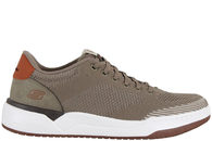salg af SKECHERS CORLISS-DORSET SNEAKERS I GRØNT TEKSTIL