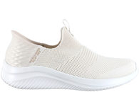 salg af SKECHERS SLIP-INS ULTRA FLEX 3.0 COZY STREAK BEIGE SNEAKERS
