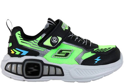 salg af SKECHERS S LIGHTS - LIGHT STORM 3 GREEN SNEAKER