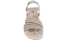 SKECHERS RAGGAE SLIM COFFEE RUN BEIGE SANDAL