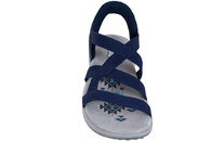 SKECHERS RAGGAE SLIM STRETCH FLEX NAVY BLUE SANDAL