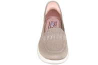SKECHERS - ON THE GO FLEX BEIGE FRITIDSSKO