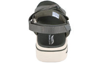SKECHERS SANDAL I OLIVENGRØNT TEKSTIL