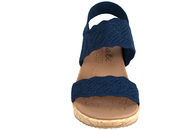 SKECHERS BEVERLEE TIMELESS TOUCH NAVY BLUE SANDAL