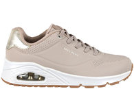 salg af SKECHERS UNO SHIMMER AWAY NUDE SNEAKER