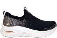 salg af SKECHERS ARCH FIT DLUX BLACK SNEAKER