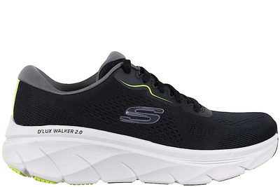 salg af SKECHERS DLUX WALKER 2.0 - SWAVE BLACK SNEAKER