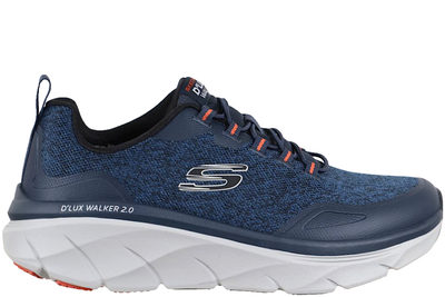 salg af SKECHERS DLUX WALKER 2.0 - STEADY WAY BLUE SNEAKER
