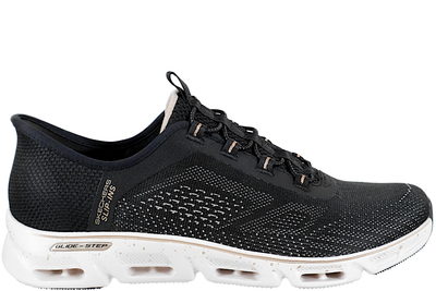 salg af SKECHERS - GLIDE STEP GRATIFY - PACE SLIP-INS DARK SNEAKER