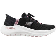 salg af SKECHERS ARCH FIT 2.0 EASY CHIC - SLIP INS PINK BLACK SLIP-INS