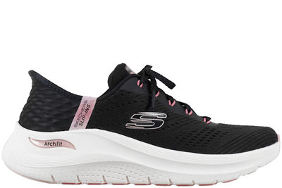 salg af SKECHERS ARCH FIT 2.0 EASY CHIC - SLIP INS PINK BLACK SLIP-INS